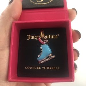 Juicy couture c-ice skate charm